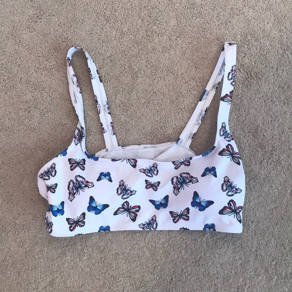 Shein Butterfly Bikini Top